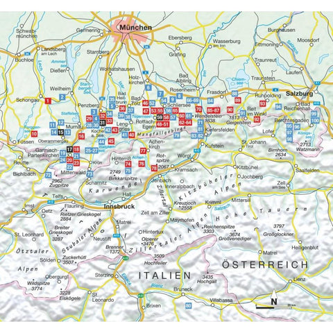 100 Bergtouren für Langschläfer Bayerische Voralpen