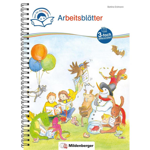Zeit für Geschichten - 3-fach-differenziert - Arbeitsblätter zu den Leseheften 1 - 10 (Stufe A, B, C)