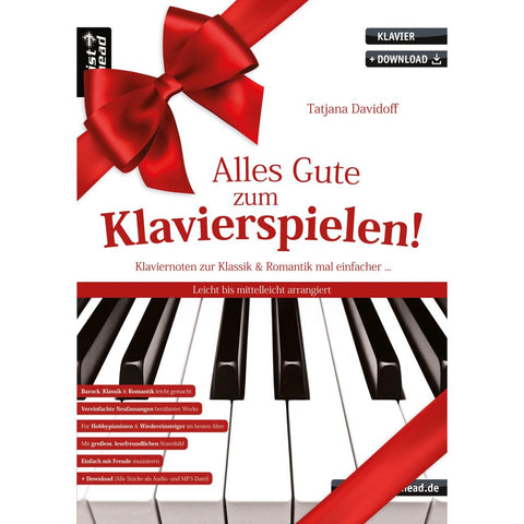 Alles Gute zum Klavierspielen!