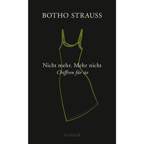 Nicht mehr. Mehr nicht