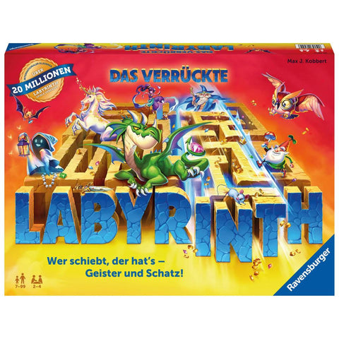 Ravensburger 26955 Das verrückte Labyrinth - Spieleklassiker für 2 - 4 Personen ab 7 Jahren