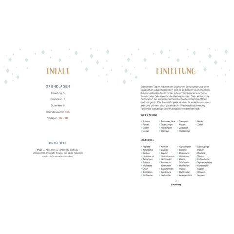 Mein Adventskalender-Buch: DIY Christmas