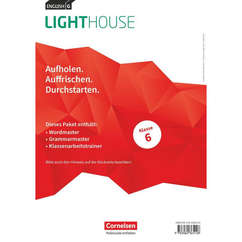 English G Lighthouse Band 2: 6. Schuljahr - Arbeitshefte Wordmaster, Grammarmaster und Klassenarbeitstrainer (Im Paket)