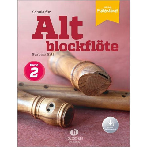 Schule für Altblockflöte 2 (mit Audio-Download)