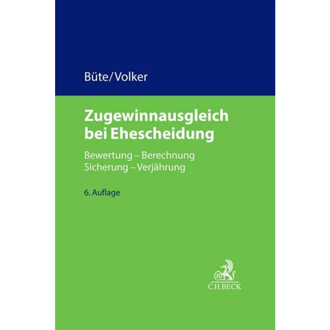Zugewinnausgleich bei Ehescheidung