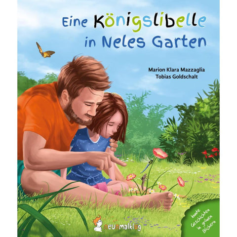 Eine Königslibelle in Neles Garten