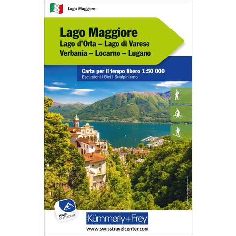 Kümmerly+Frey Outdoorkarte Lago Maggiore 1:50.000