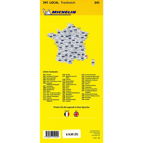 Michelin Französische Riviera - Seealpen