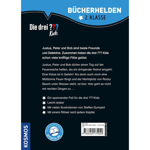 Die drei ??? Kids, Bücherhelden 2. Klasse, Feuerwehr-Alarm
