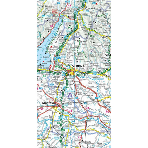 Kümmerly+Frey Strassenkarte Italien Nord 1:650.000