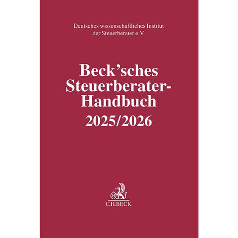 Beck'sches Steuerberater-Handbuch 2025/2026