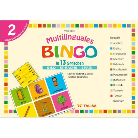 Multilinguales BINGO in 13 Sprachen (Nr.2)