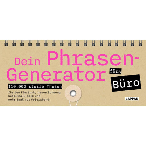 Dein Phrasen-Generator fürs Büro