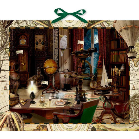 Zettel-Adventskalender - Weihnachten mit Jules Verne