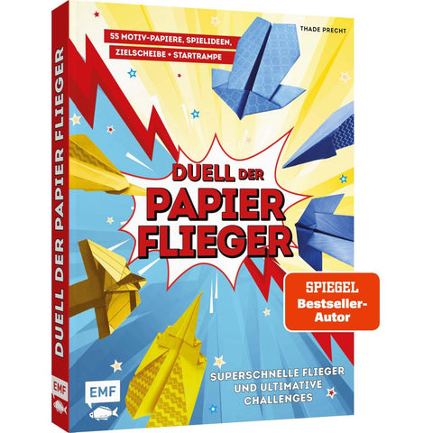 Duell der Papierflieger - Falte den schnellsten Flieger und gewinne ultimative Challenges