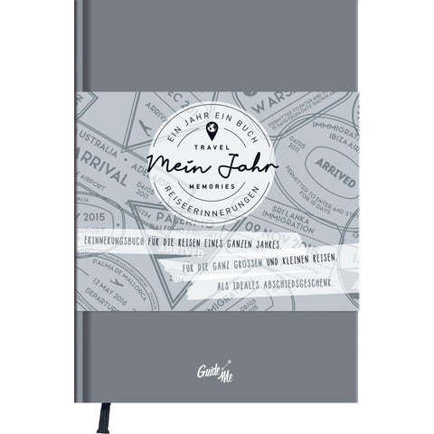 GuideMe Reisetagebuch Travel Memories "Mein Jahr"