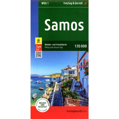 freytag & berndt Wanderkarte WKG 1 Samos 1:35.000
