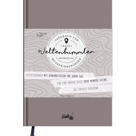 GuideMe Reisetagebuch Travel Memories "Weltenbummler"