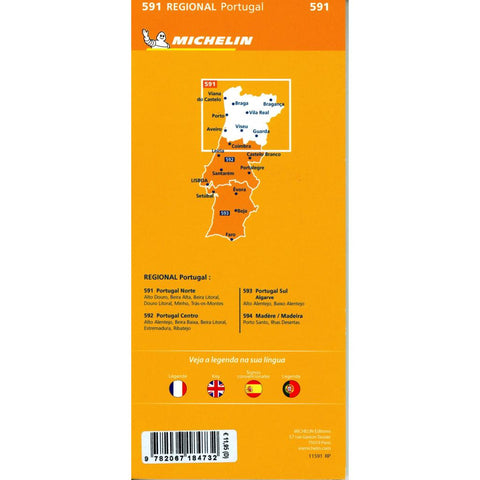 Michelin Portugal Nord 1 : 300 000