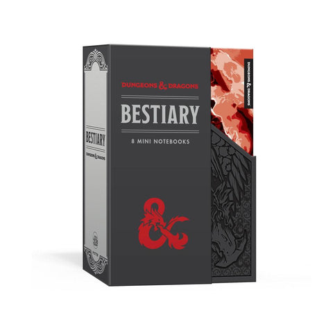 Bestiary Notebook Set (Dungeons & Dragons). 8 Mini Notebooks