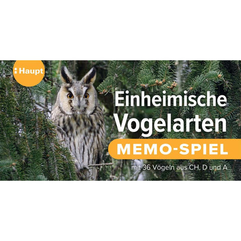 Einheimische Vogelarten - das Memo-Spiel