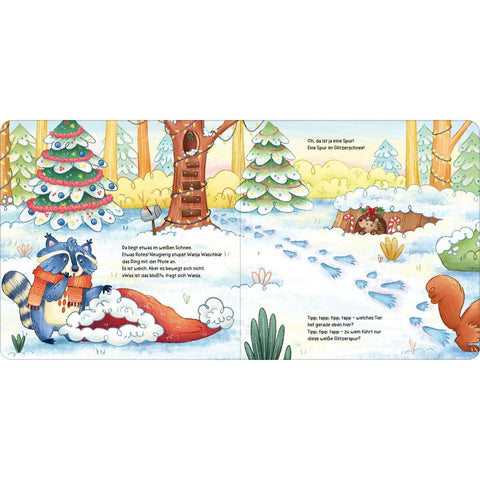 Tipp, tipp, tapp - Wer läuft da durch den Winterwald?