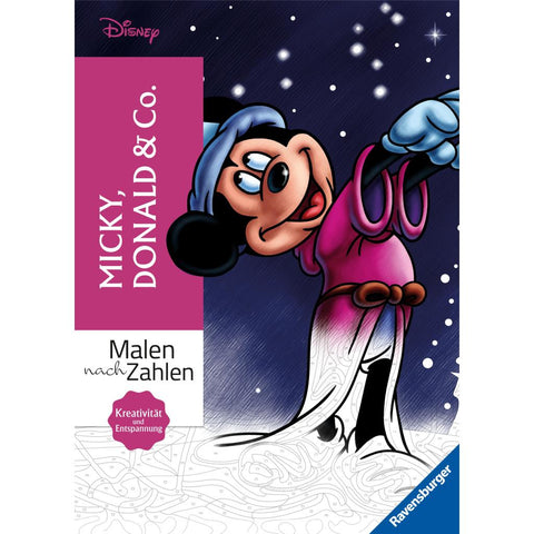 Disney - Malen nach Zahlen: Micky, Donald & Co.