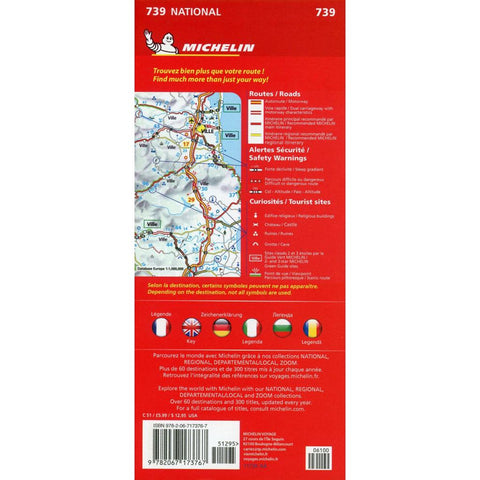 Michelin Bulgarien 1:700 000