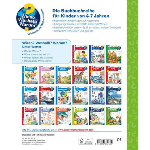 Wieso? Weshalb? Warum?, Band 10: Unser Wetter