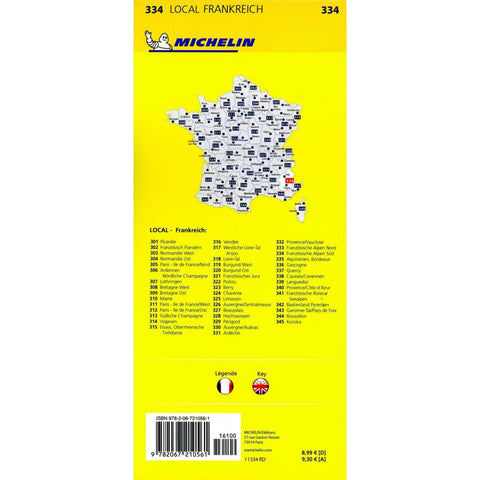 Michelin Französische Alpen Süd