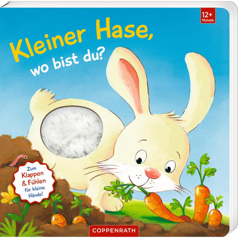 Mein erstes Guckloch-Fühlbuch: Kleiner Hase, wo bist du?