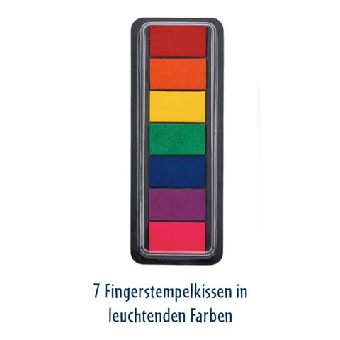 Mein großes Bastelset: Fingerstempeln