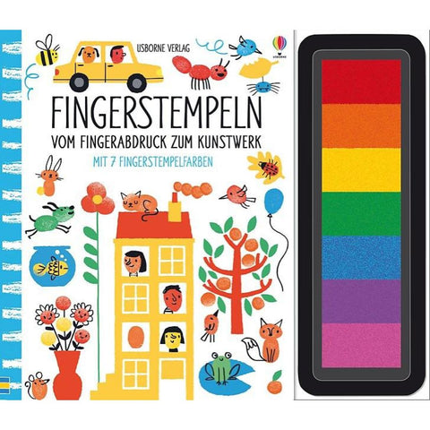 Fingerstempeln:  Vom Fingerabdruck zum Kunstwerk