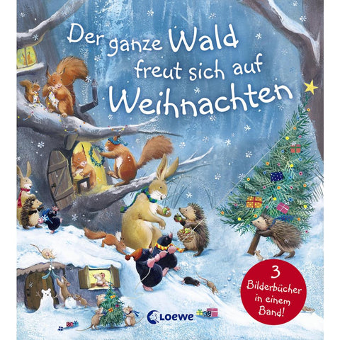 Der ganze Wald freut sich auf Weihnachten