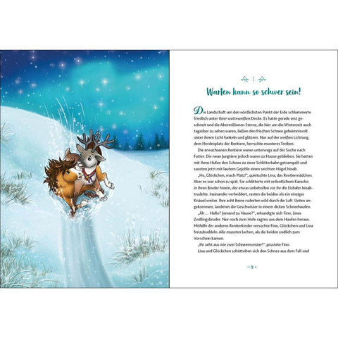 Glöckchen, das Weihnachtspony Mein Adventskalenderbuch - Ein zauberhafter Wunsch