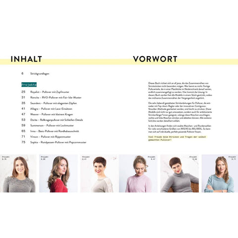 Mini-Masterclass - Pullover Stricken