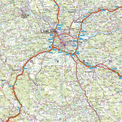 freytag & berndt Straßenkarte Slowenien 1:200.000