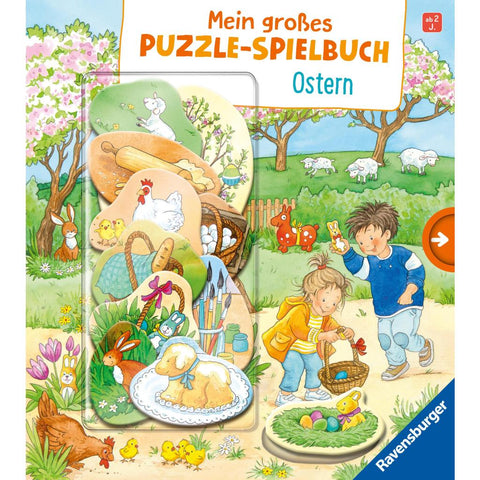 Mein großes Puzzle-Spielbuch - Ostern
