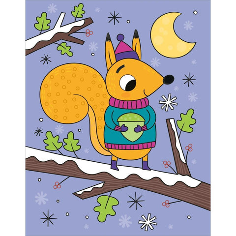 Mein Diamant-Stickerheft - Wintertraum