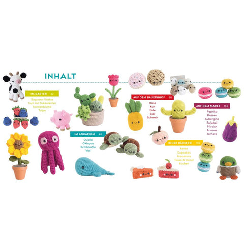 Meine kunterbunte Amigurumi-Welt - super einfach 25 niedliche Figuren häkeln