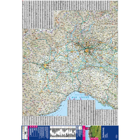 Reise Know-How Landkarte Italien, Nord / Northern Italy (1:400.000)