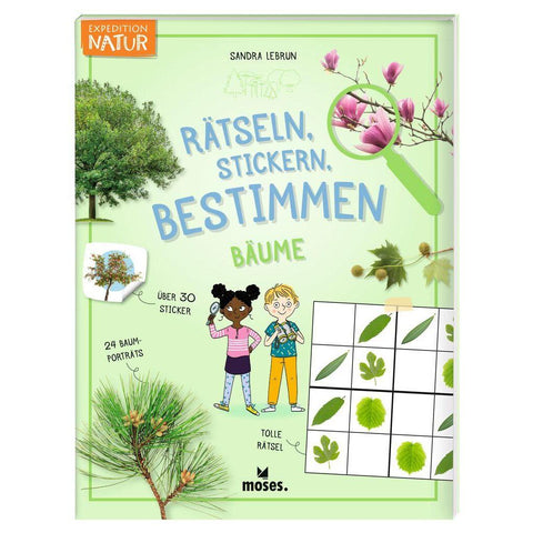 Expedition Natur Rätseln, Stickern, Bestimmen - Bäume