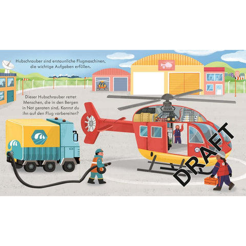 Guck mal, wie das funktioniert! Der Rettungshubschrauber