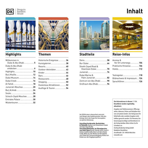 TOP10 Reiseführer Dubai & Abu Dhabi