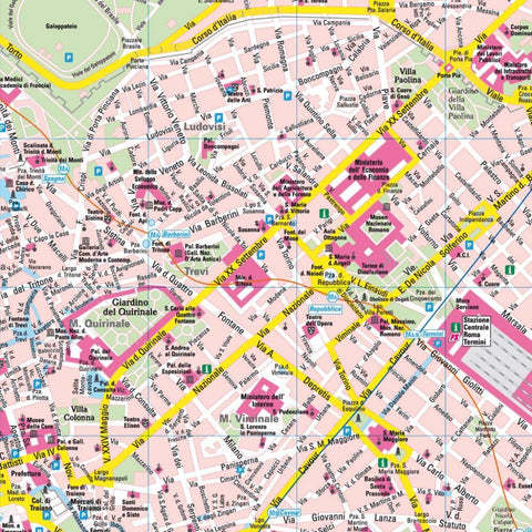 Rom, Stadtplan 1:10.000, freytag & berndt