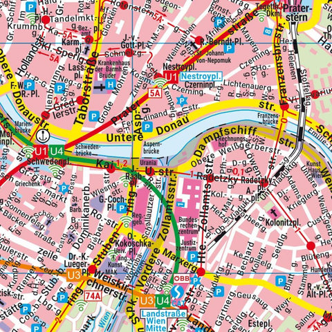 Wien, Stadtplan 1:25.000, freytag & berndt