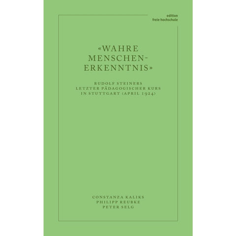 'Wahre Menschen-Erkenntnis'