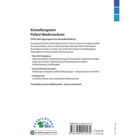Einstellungstest Polizei Niedersachsen