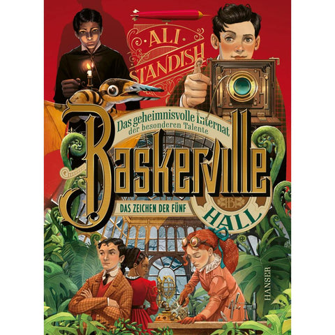 Baskerville Hall - Das geheimnisvolle Internat der besonderen Talente: Das Zeichen der Fünf