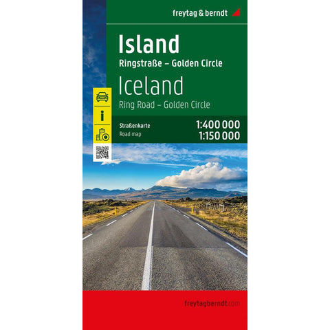 freytag & berndt Straßenkarte Island 1:400.000